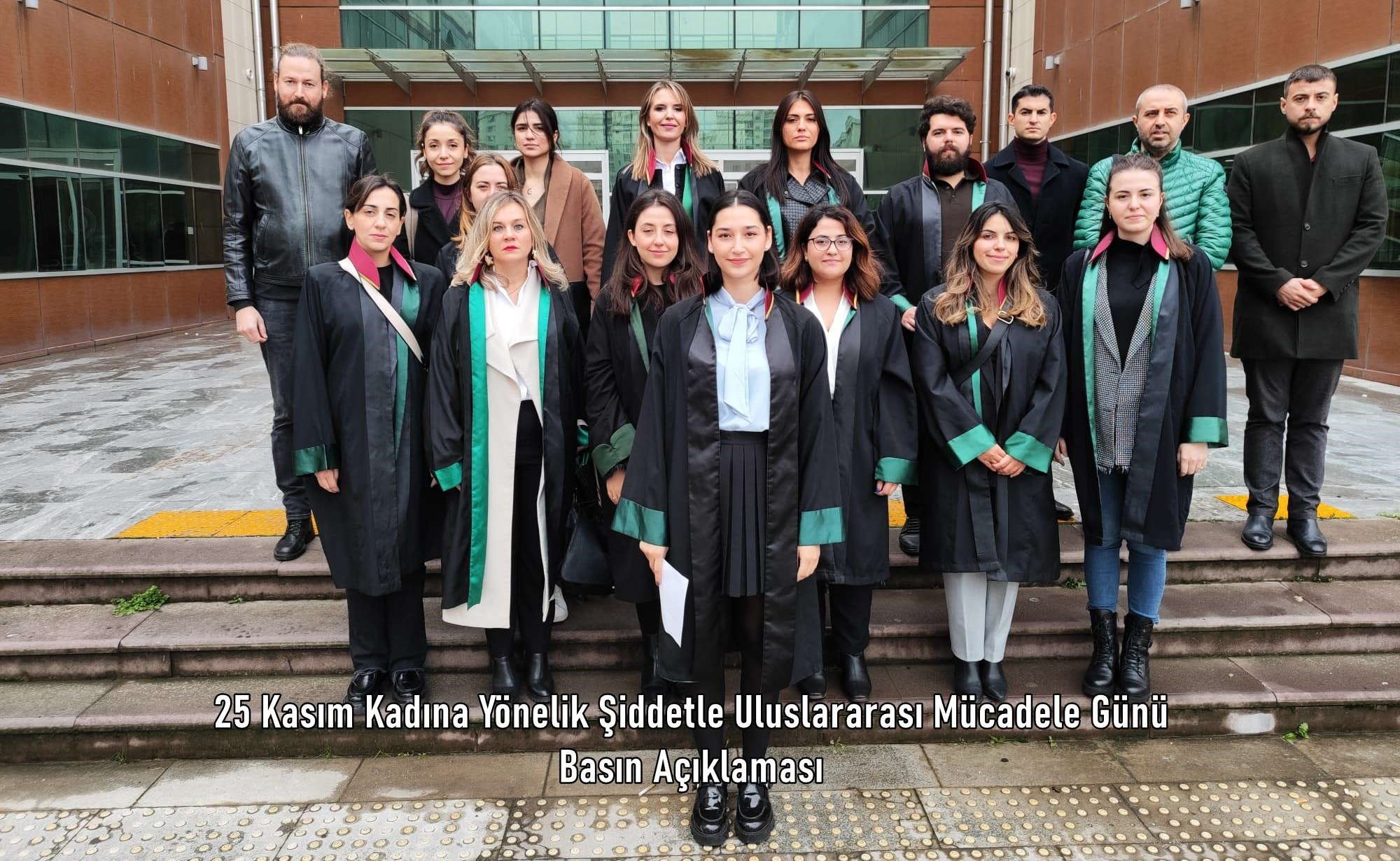 25 Kasım Kadına Yönelik Şiddetle Uluslararası Mücadele Günü Basın Açıklaması