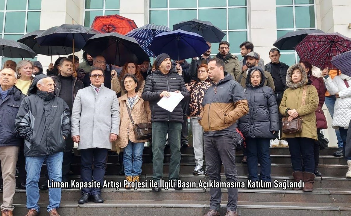 Liman Kapasite Artışı projesi ile ilgili basın açıklamasına katılım sağlandı