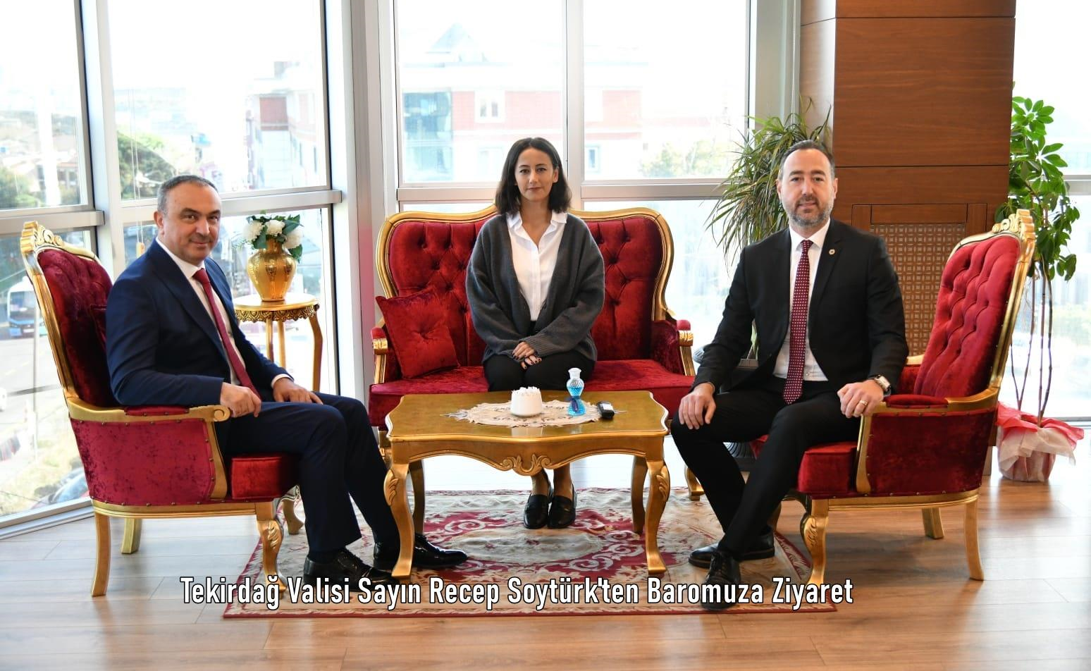 Tekirdağ Valisi Sayın Recep Soytürk