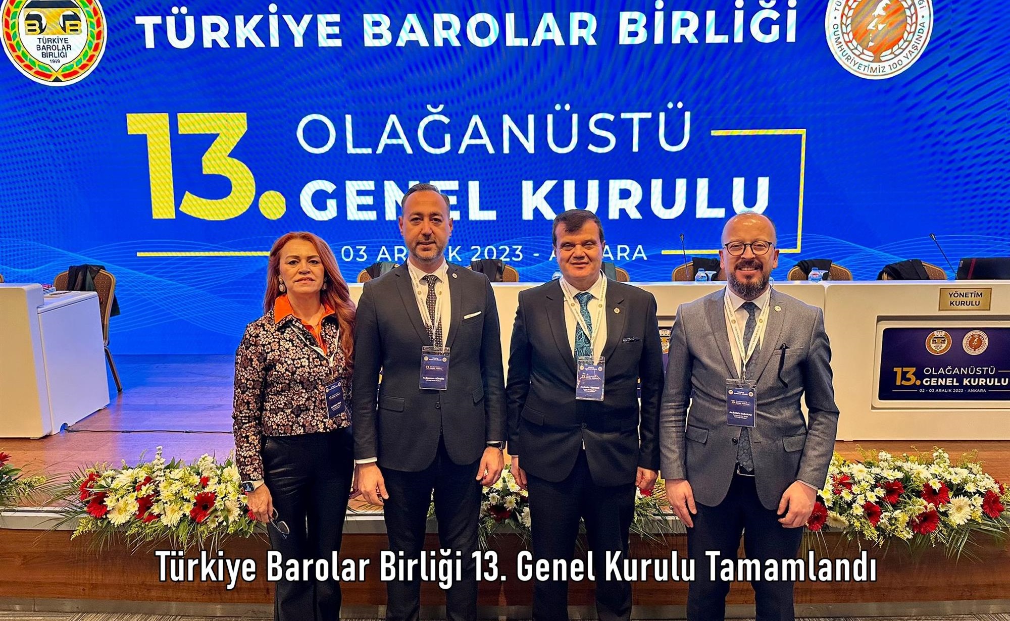 Türkiye Barolar Birliği 13. Olağanüstü Genel Kurulu Tamamlandı