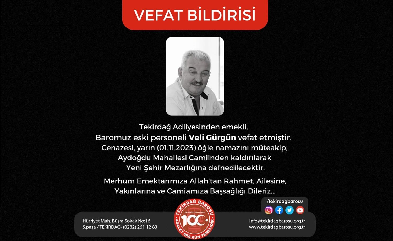 Vefat Bildirimi