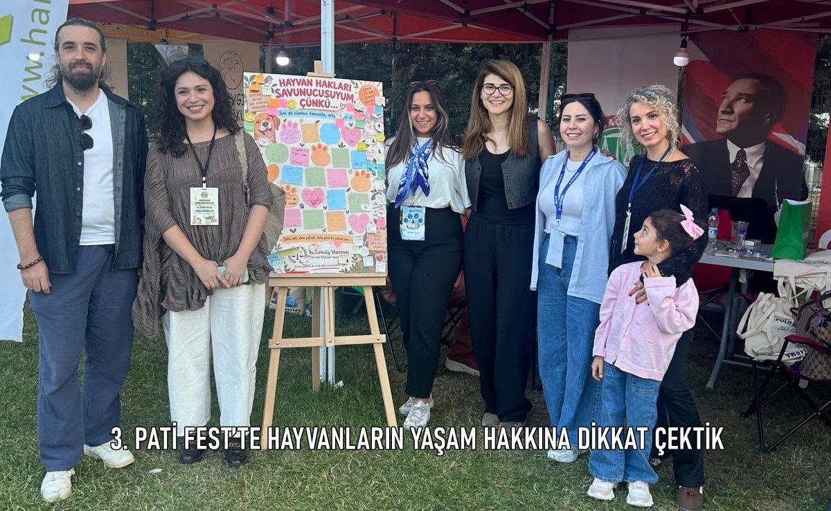 3. PATİ FEST’TE HAYVANLARIN YAŞAM HAKKINA DİKKAT ÇEKTİK