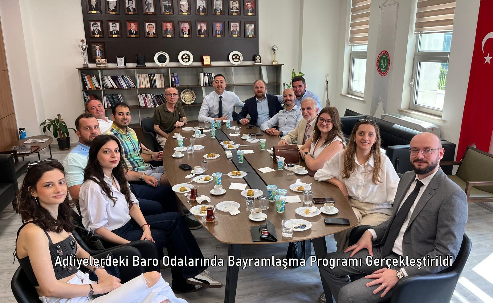 Adliyelerdeki Baro Odalarında Bayramlaşma Programı Gerçekleştirildi