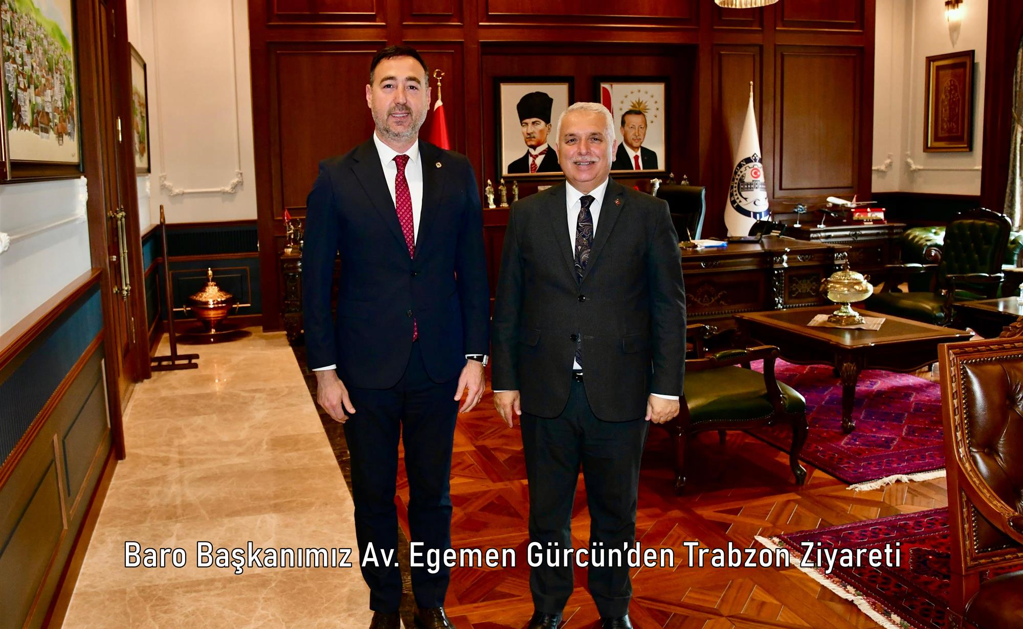 Baro Başkanımız Av. Egemen Gürcün’den Trabzon Ziyareti