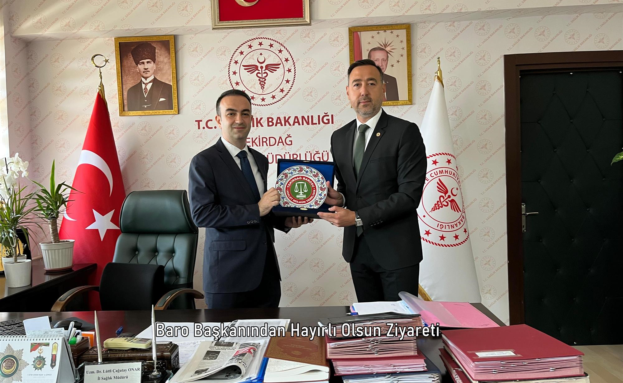 Baro Başkanından Hayırlı Olsun Ziyareti