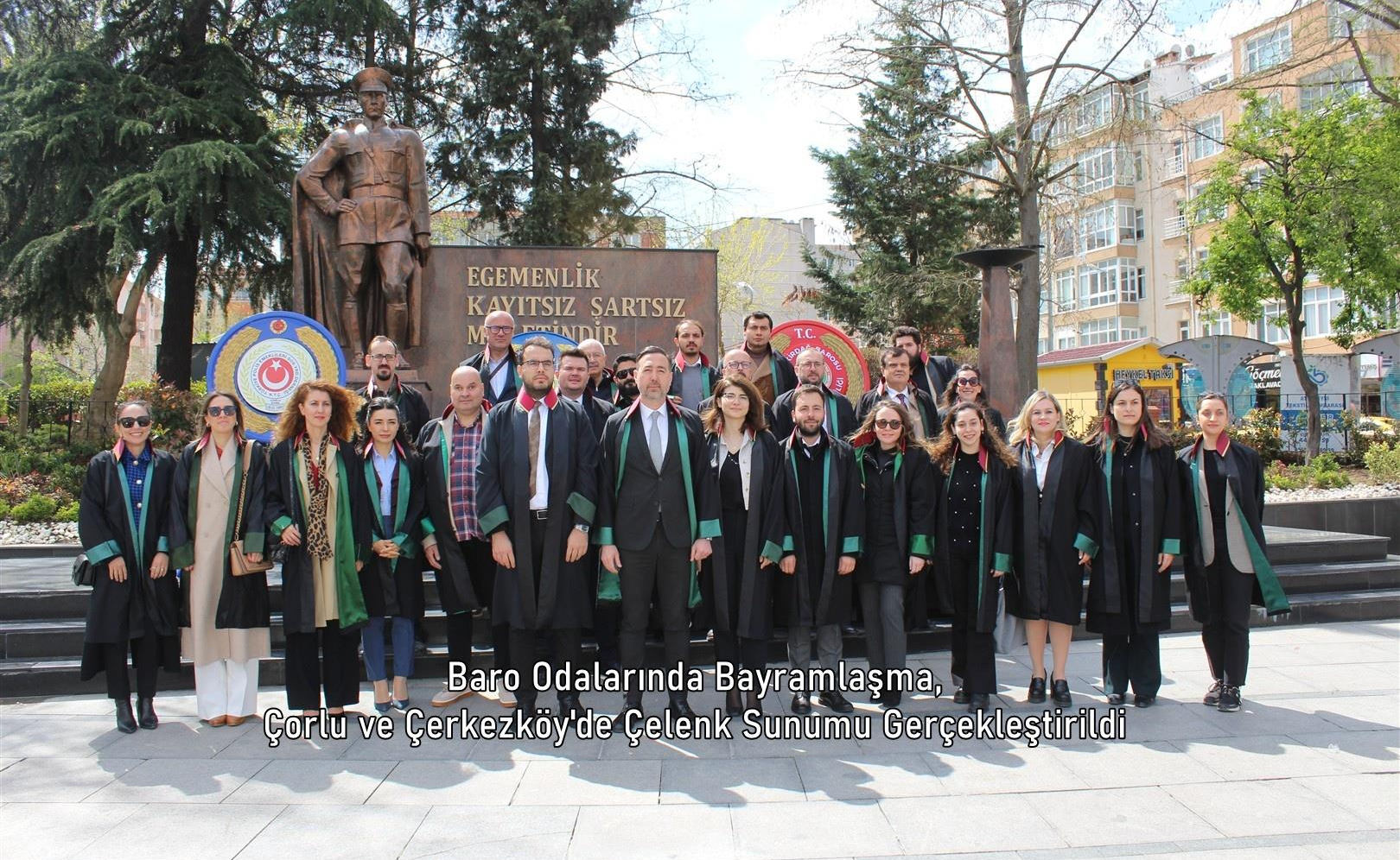 Baro Odalarında Bayramlaşma, Çorlu ve Çerkezköy