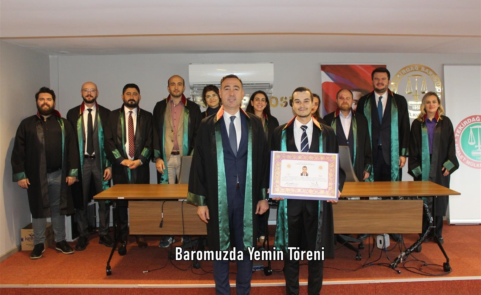 Baromuzda Yemin Töreni