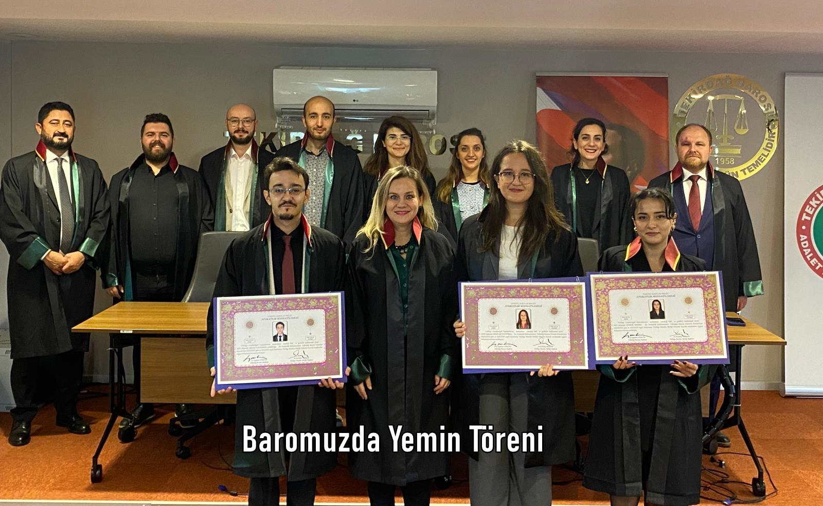Baromuzda Yemin Töreni