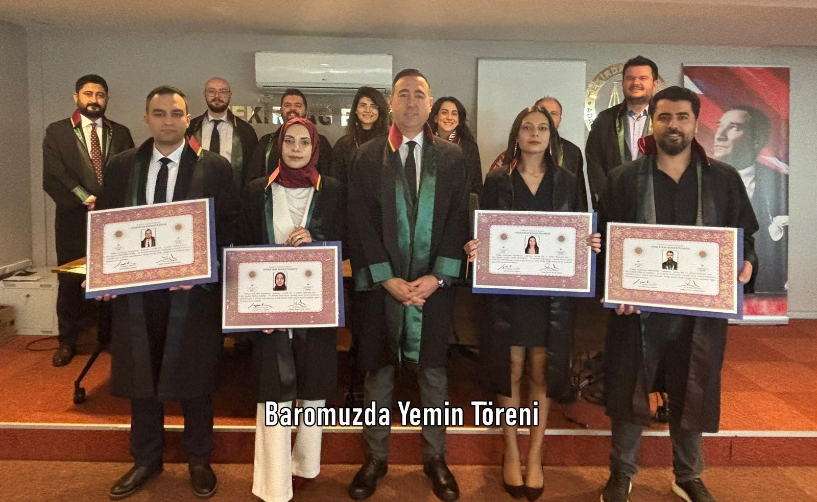 Baromuzda Yemin Töreni