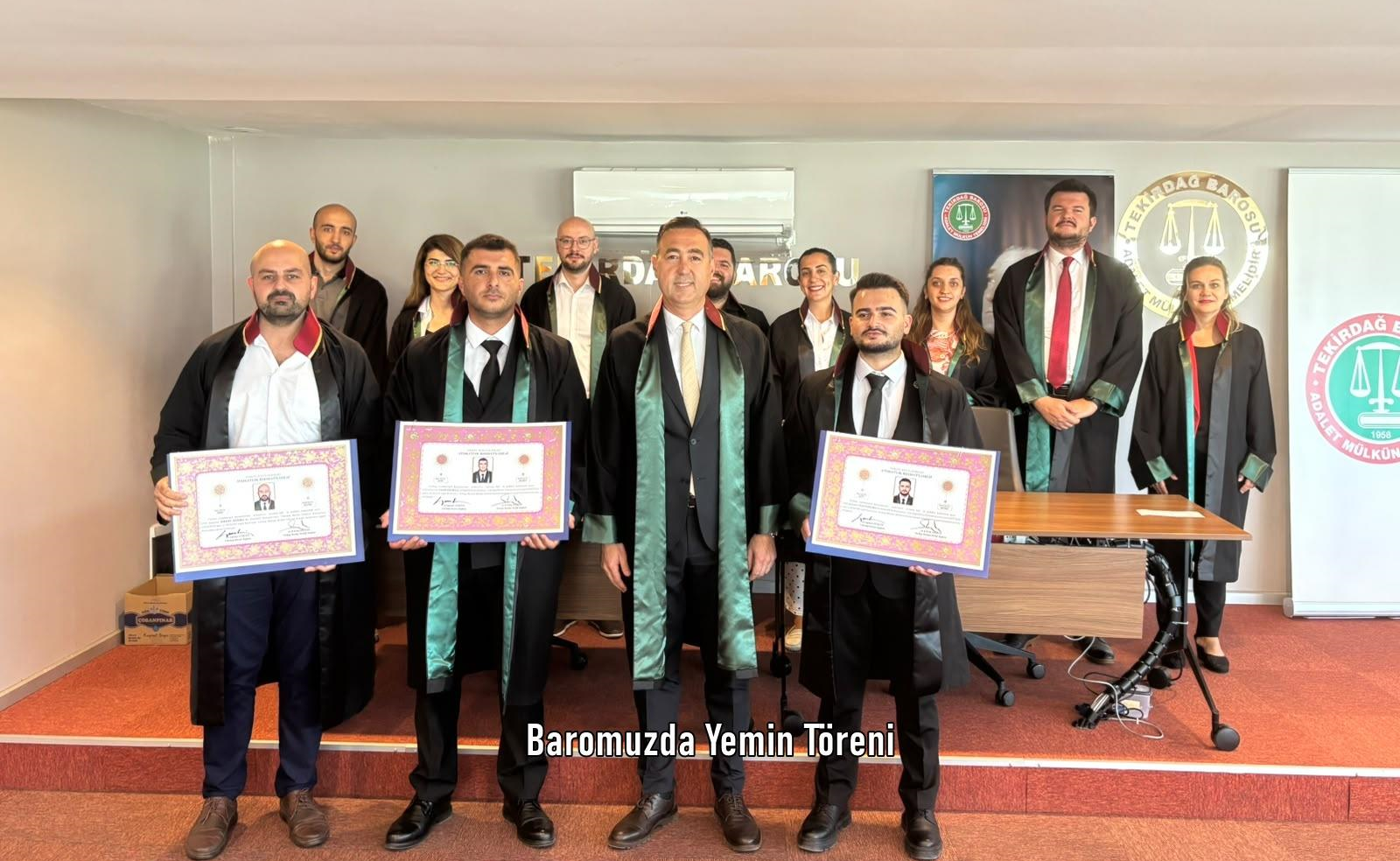 Baromuzda Yemin Töreni