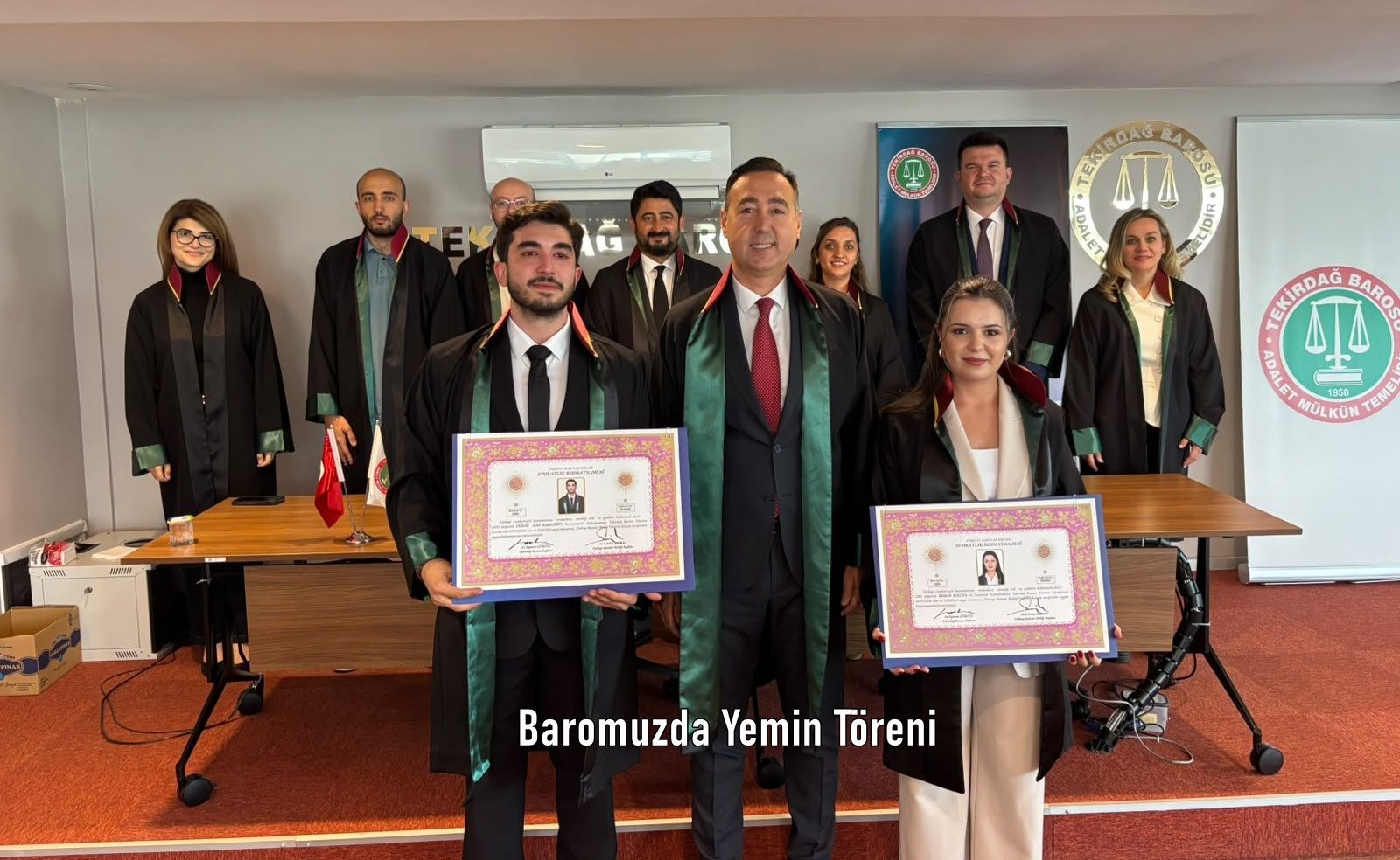 Baromuzda Yemin Töreni