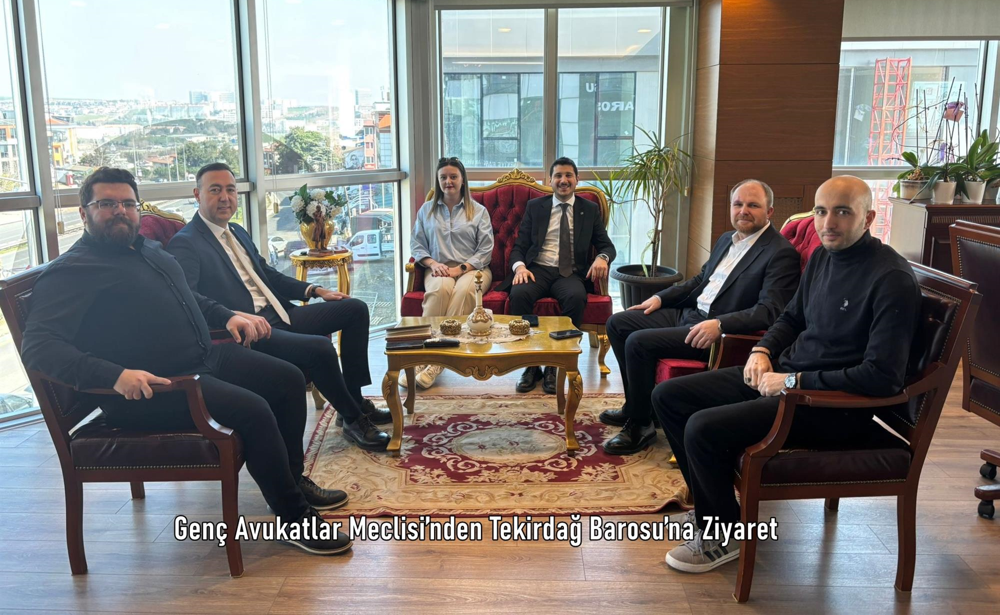 Genç Avukatlar Meclisi’nden Tekirdağ Barosu’na Ziyaret