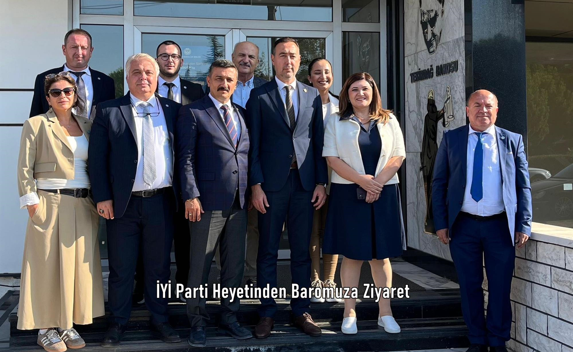 İYİ Parti Heyetinden Baromuza Ziyaret