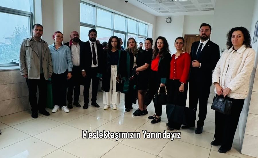Meslektaşımızın Yanındayız