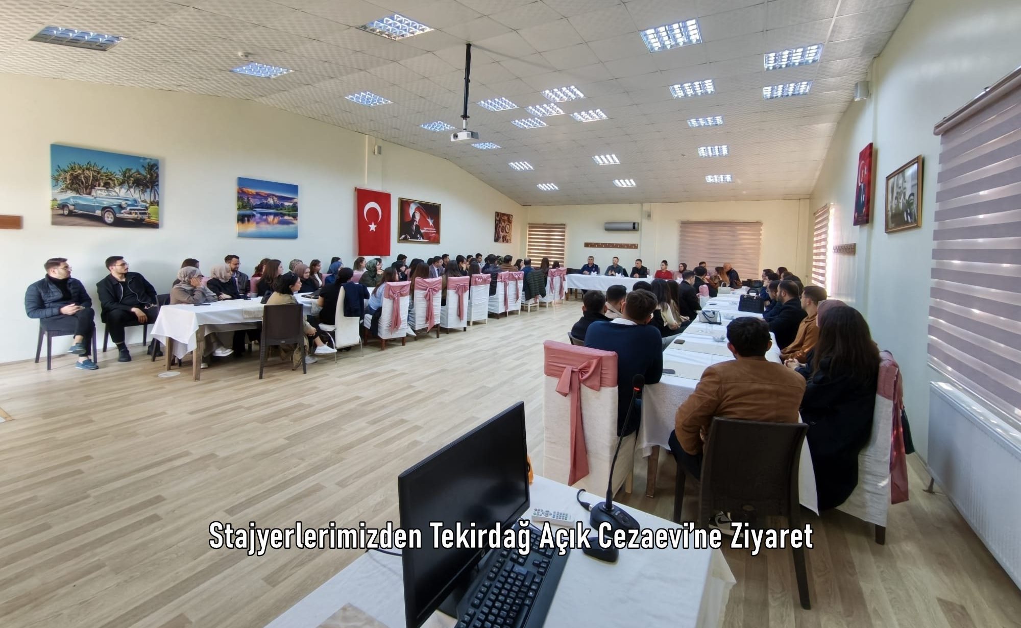 Stajyerlerimizden Tekirdağ Açık Cezaevi’ne Ziyaret