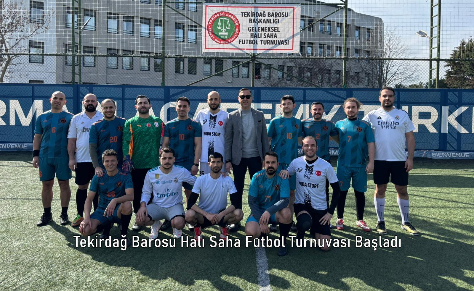 Tekirdağ Barosu Halı Saha Futbol Turnuvası Başladı