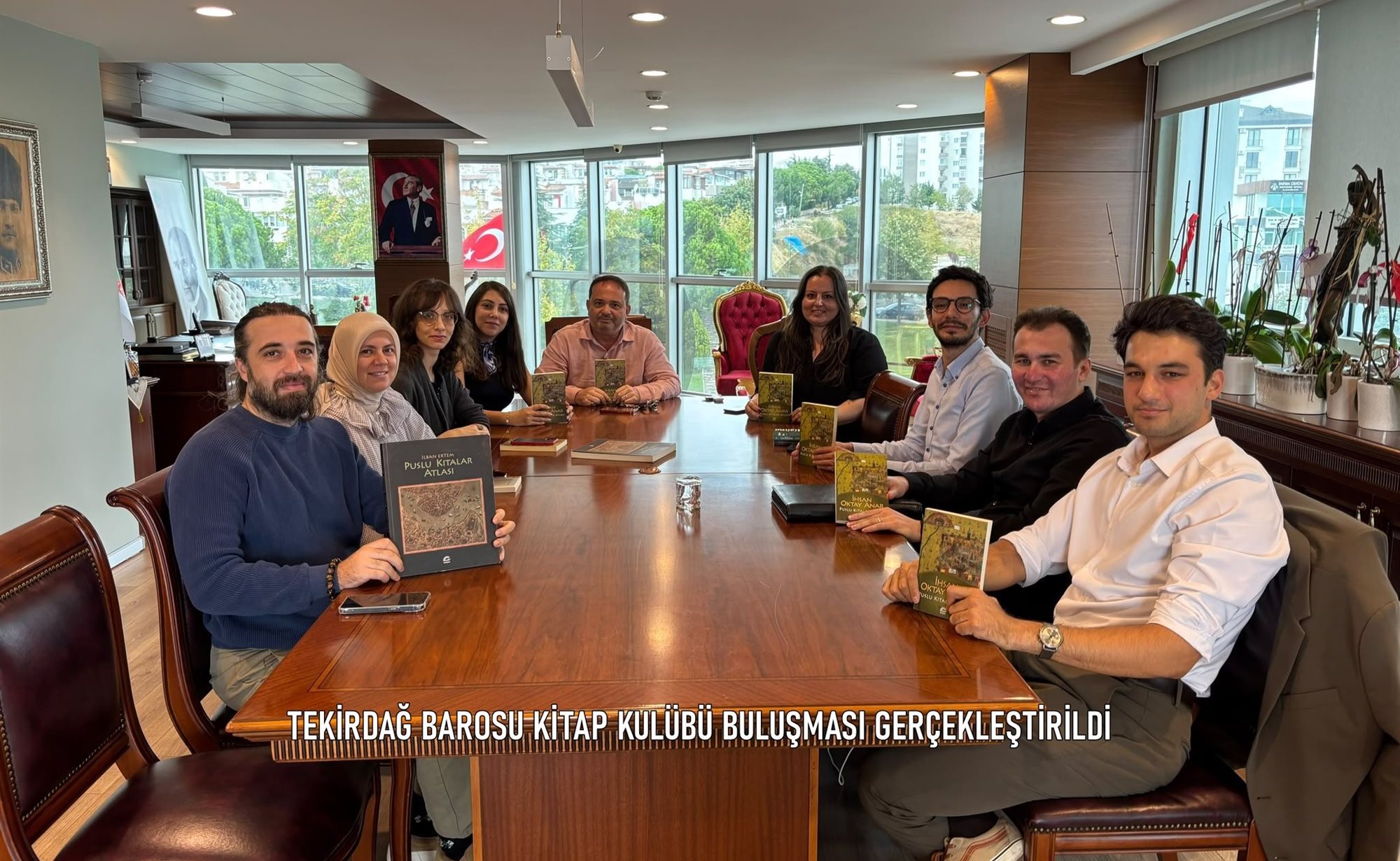 TEKİRDAĞ BAROSU KİTAP KULÜBÜ BULUŞMASI GERÇEKLEŞTİRİLDİ