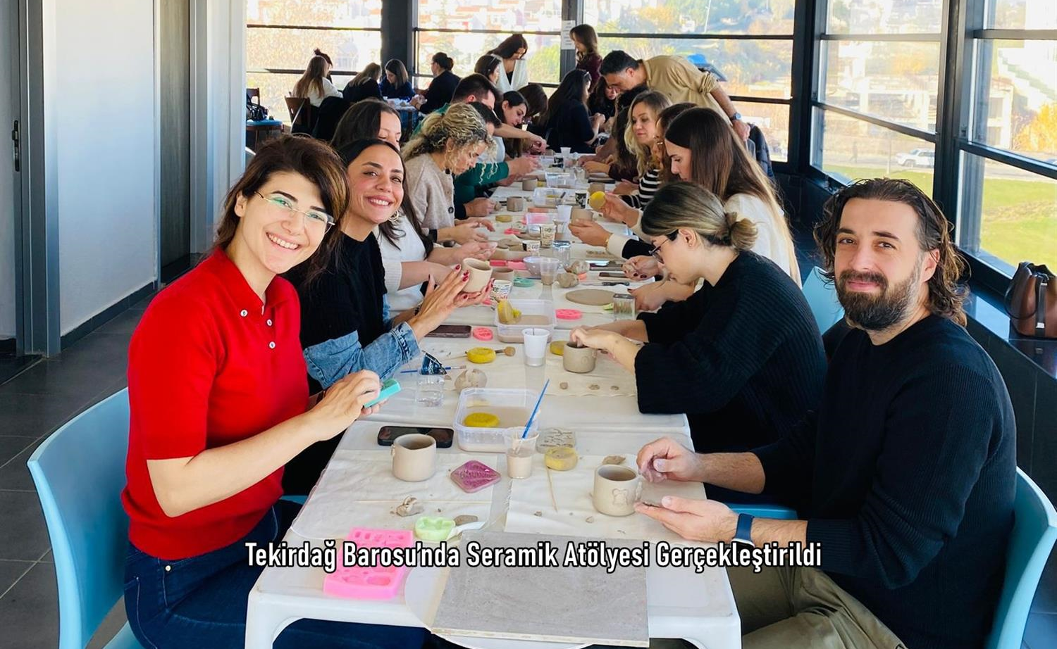 Tekirdağ Barosu’nda Seramik Atölyesi Gerçekleştirildi