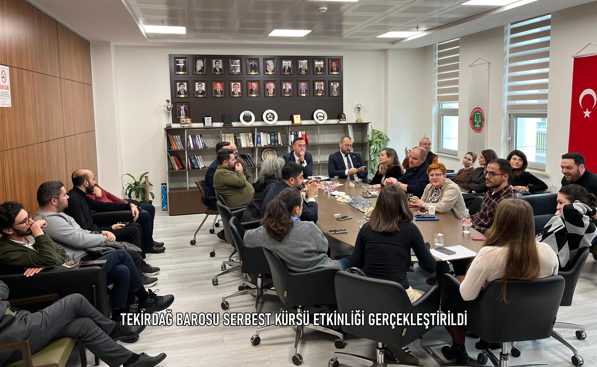 TEKİRDAĞ BAROSU SERBEST KÜRSÜ ETKİNLİĞİ GERÇEKLEŞTİRİLDİ