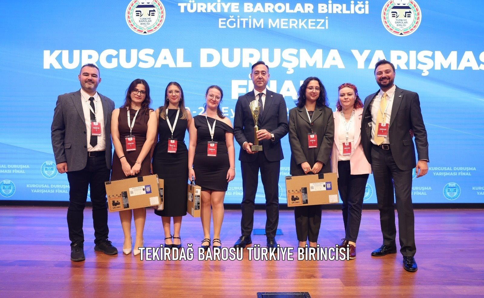 TEKİRDAĞ BAROSU TÜRKİYE BİRİNCİSİ