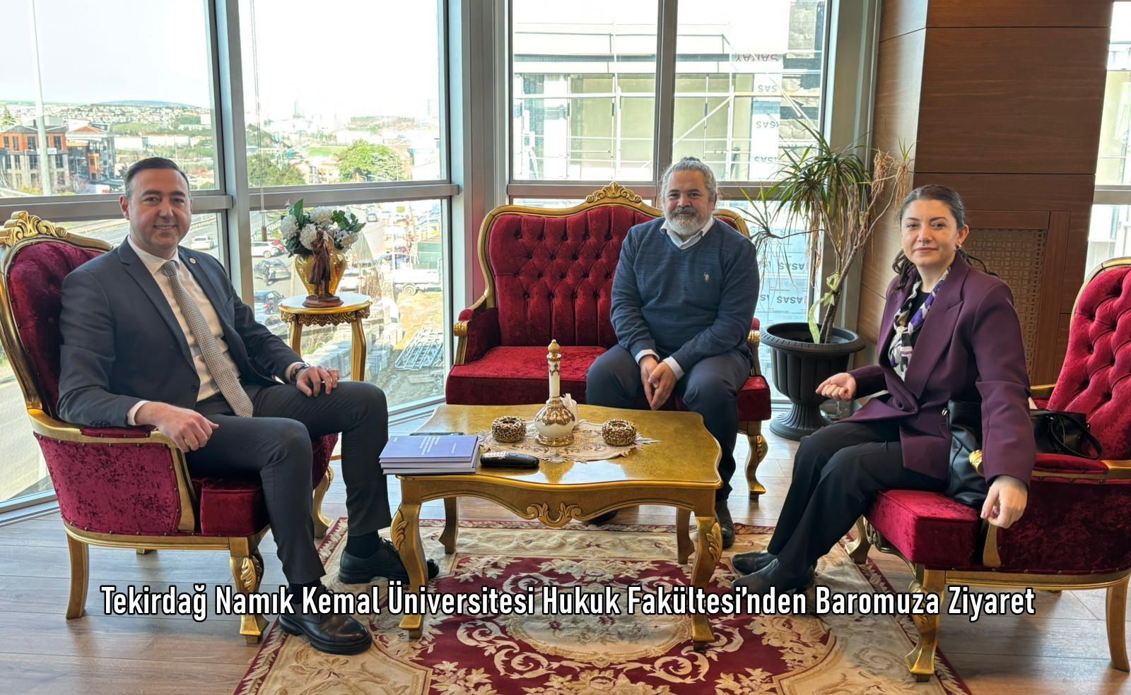 Tekirdağ Namık Kemal Üniversitesi Hukuk Fakültesi’nden Baromuza Ziyaret