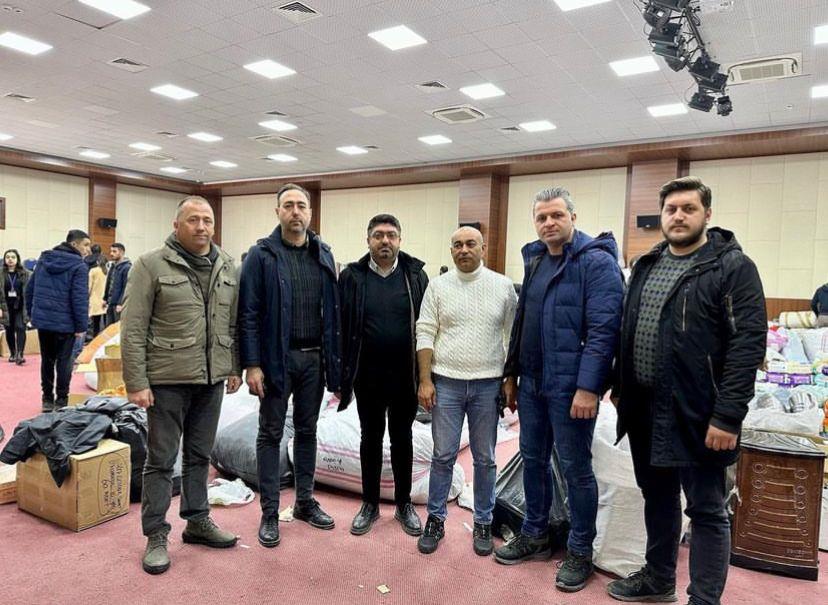 Baro Başkanımız Av. Egemen Gürcün’den Deprem Bölgesine Dayanışma Ziyareti.