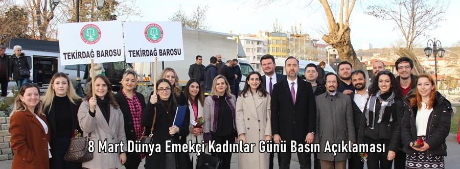 8 Mart Dünya Emekçi Kadınlar Günü Basın Açıklaması