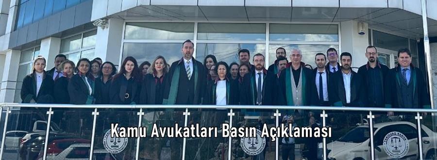 Kamu Avukatları Basın Açıklaması