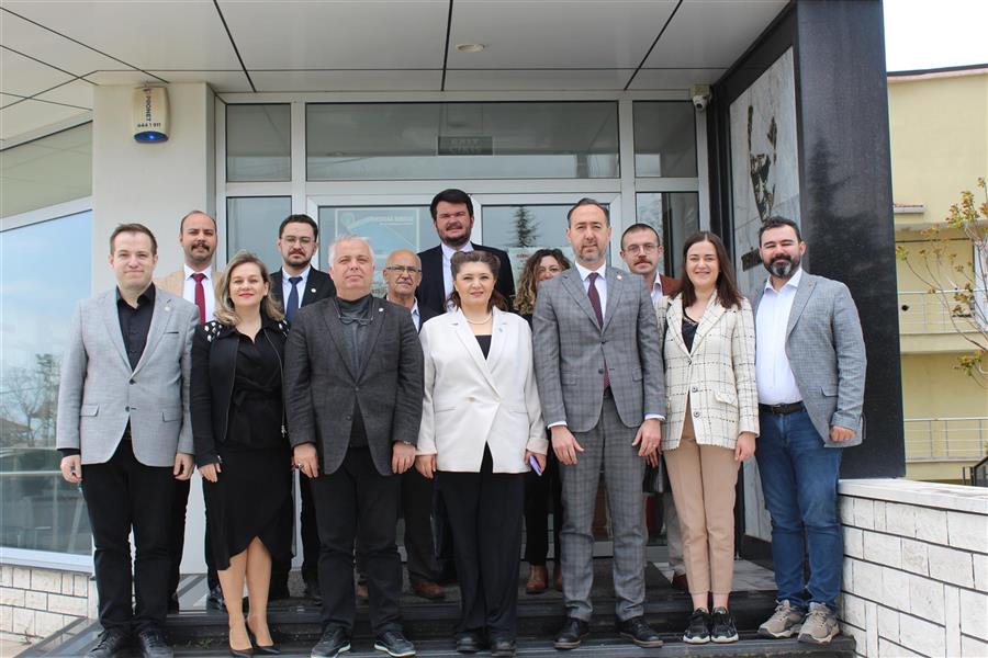 İyi Parti Tekirdağ Milletvekili Adayından Baromuza Ziyaret