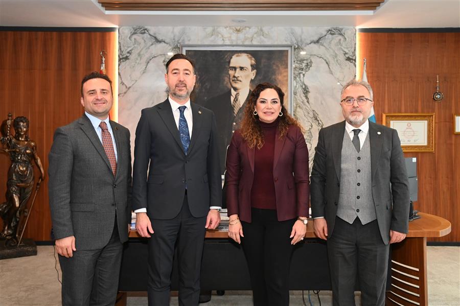 Baro Başkanlarımızdan Tekirdağ Büyükşehir Belediye Başkanı'na Ziyaret