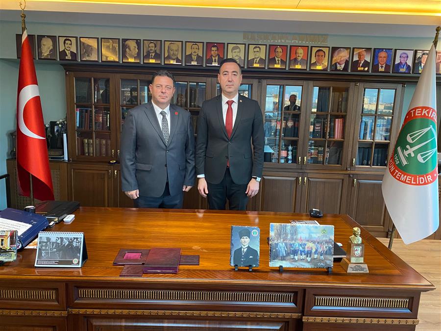 CHP Çorlu İlçe Başkanlığından Baromuza Ziyaret