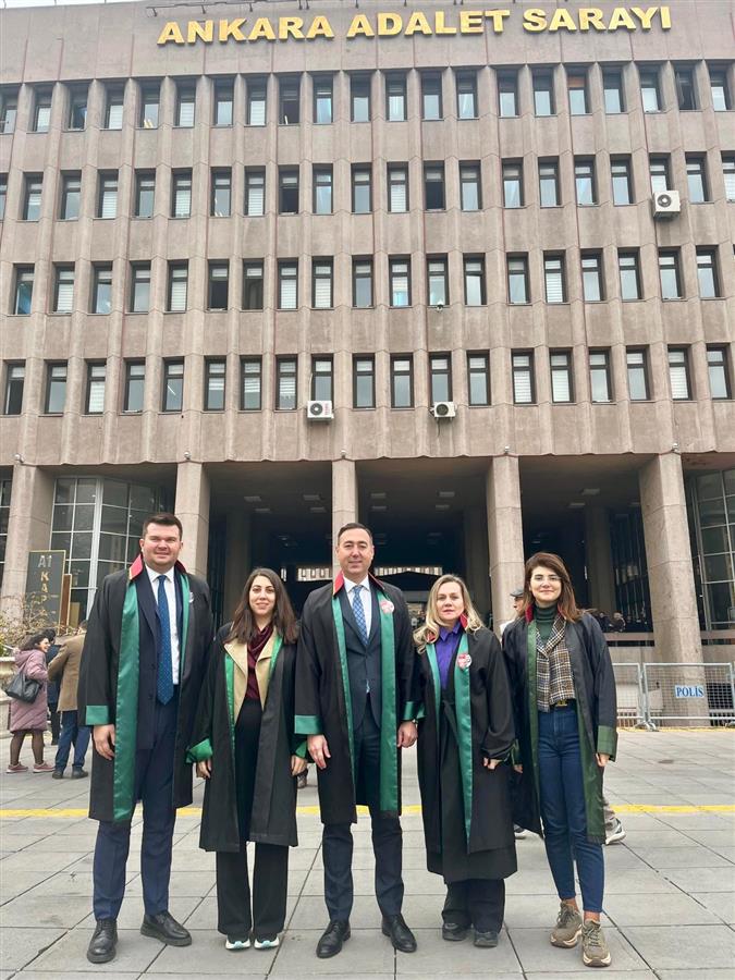 Tekirdağ Barosu, Ankara’daki Savunma Nöbetinde Hukukun Üstünlüğü İçin Ses Yükseltti