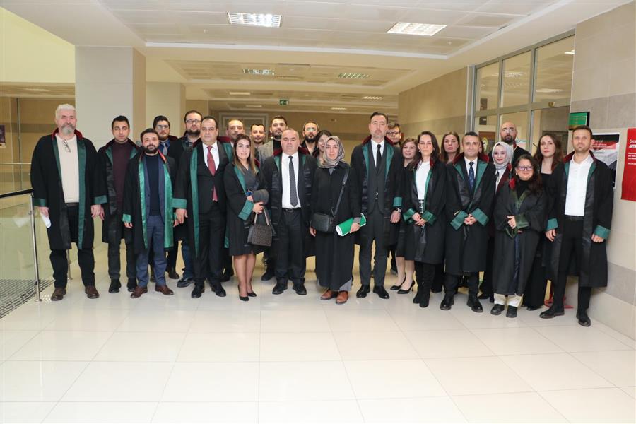 TEKİRDAĞ BAROSU OLARAK MESLEKTAŞIMIZA DESTEK VERDİK