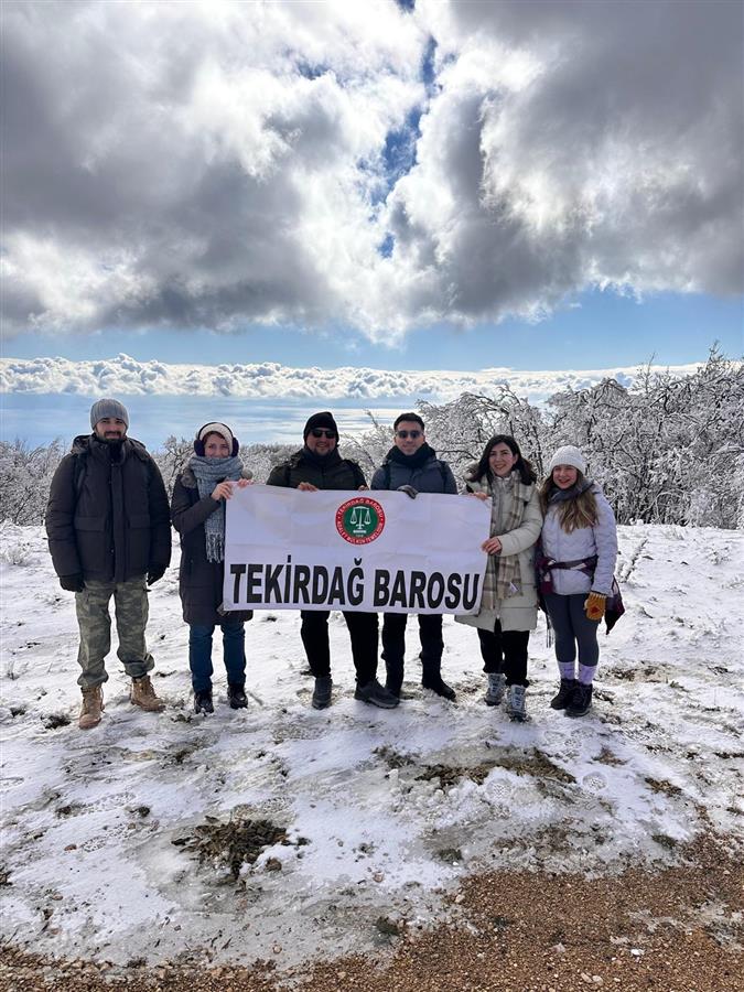 Tekirdağ Barosu Spor Hukuku ve Faaliyetleri Komisyonu Tarafından Trekking Etkinliği Gerçekleştirildi