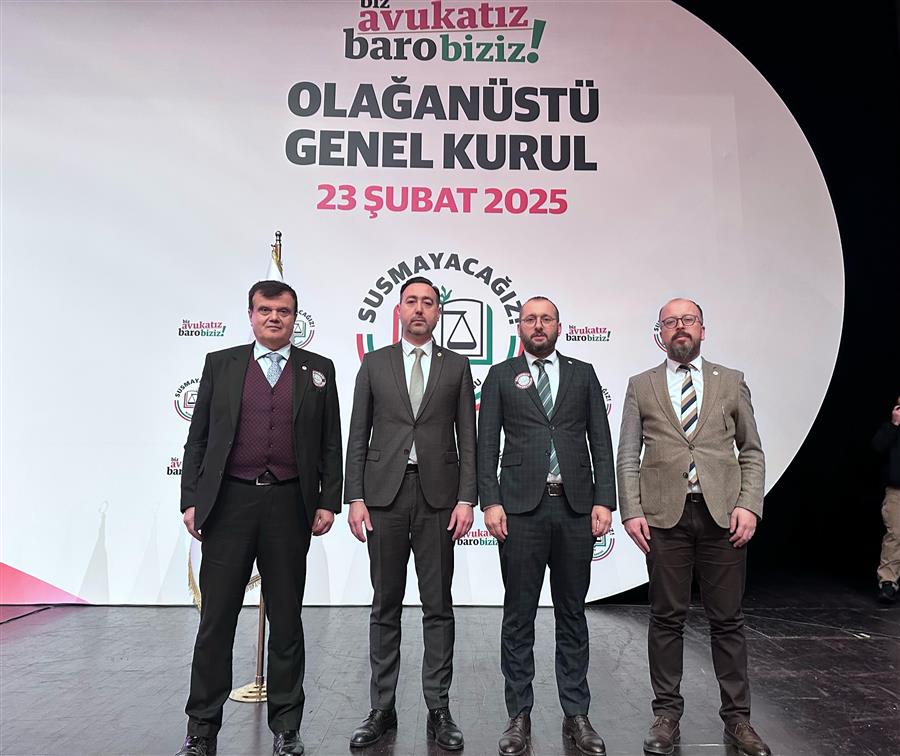 İstanbul Barosu Olağanüstü Genel Kuruluna Katıldık