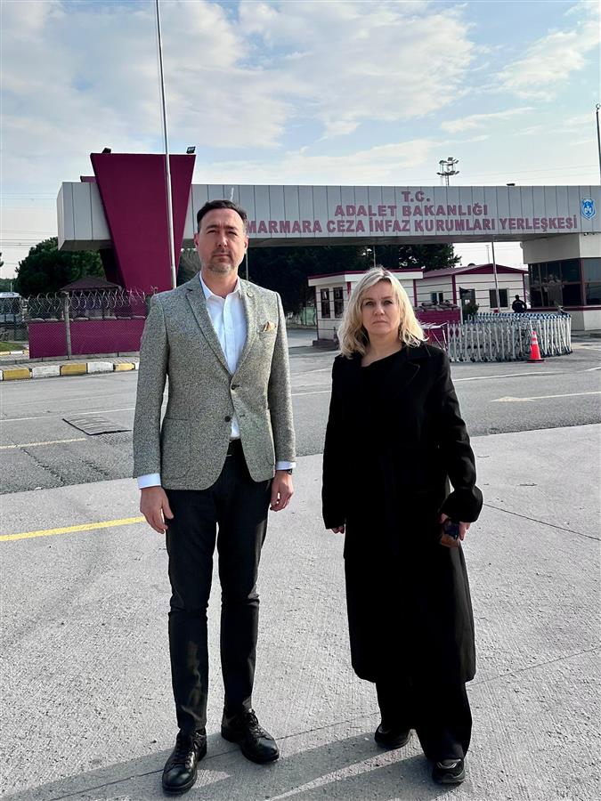 Tekirdağ Barosu'ndan Silivri’de Tutuklu Bulunan Gazeteci Suat Toktaş’a Ziyaret