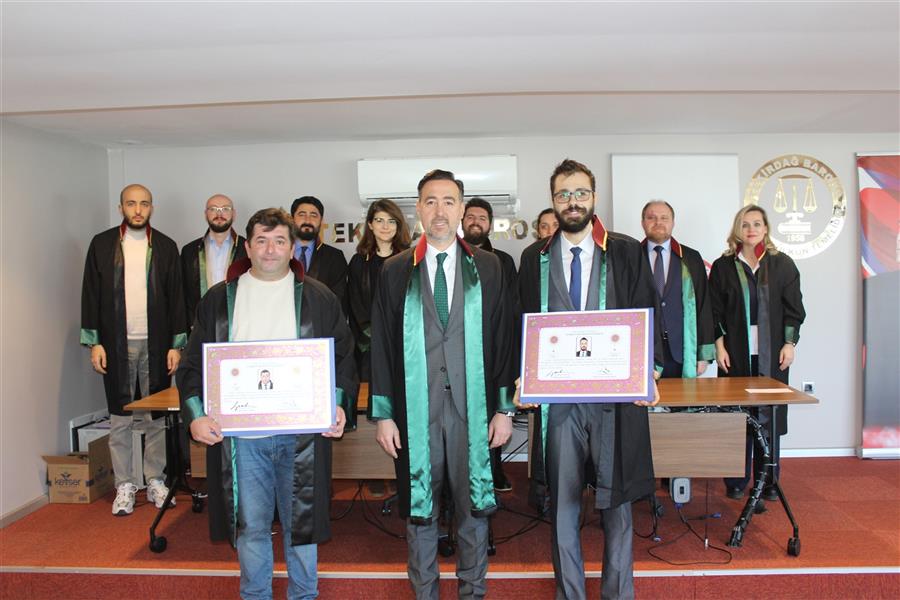 Aramıza Katılan Meslektaşlarımız