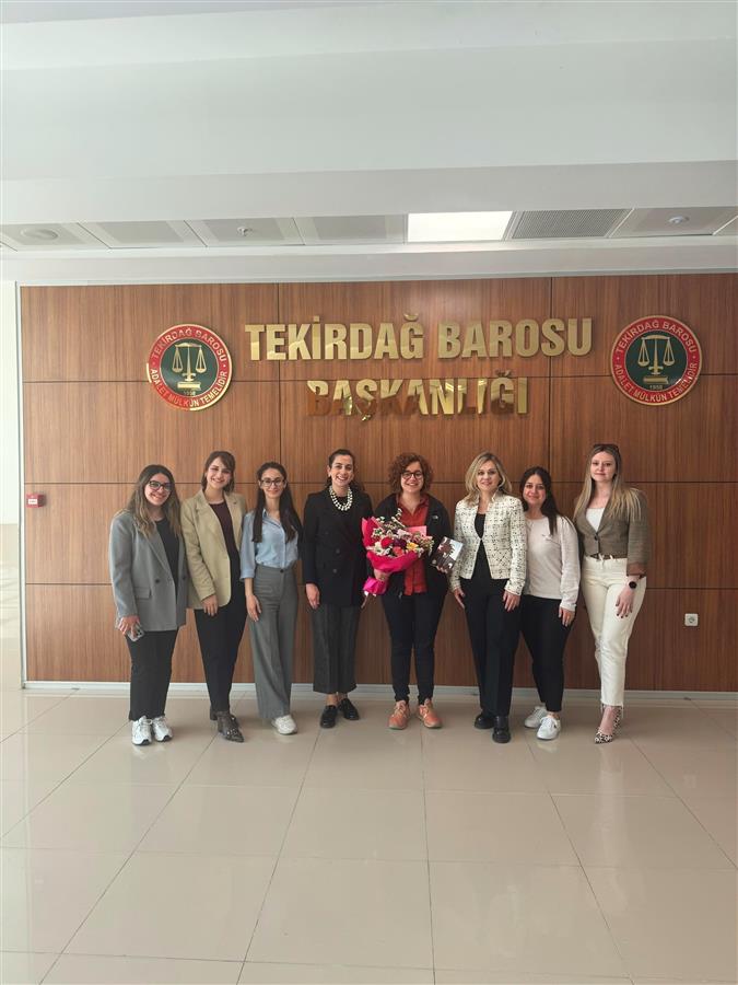 Tekirdağ Barosu Kadın Hakları ve Toplumsal Cinsiyet Eşitliği Komisyonundan Söyleşi