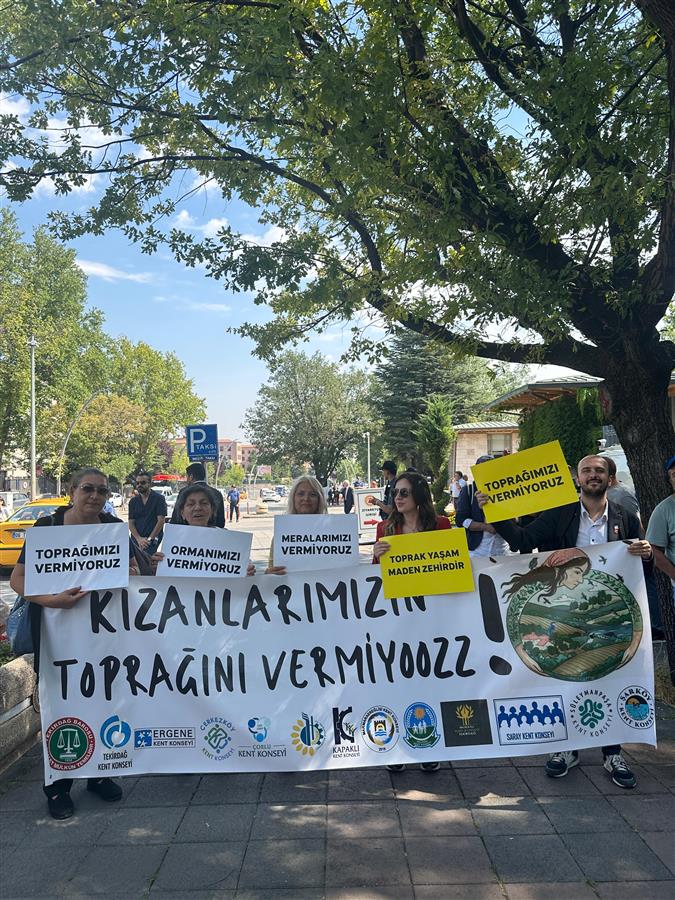 Orman, Mera, Zeytinlik ve Sit Alanlarımızı Tehdit Eden İşgal Yasasına Karşı Kent Konseyleri ile Birlikte Bir Kez Daha Ankara’daydık!