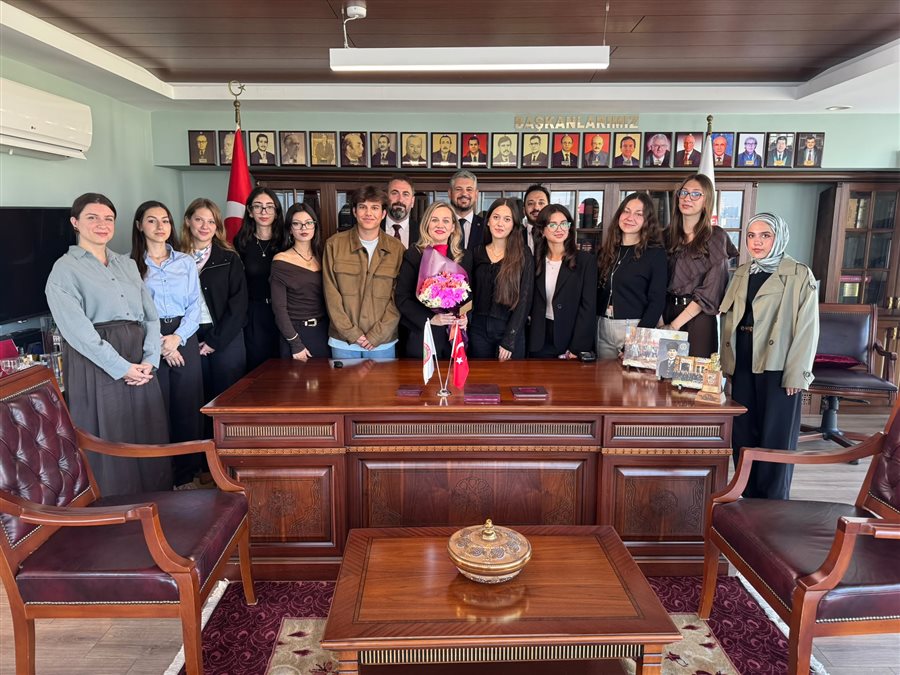 Tekirdağ Namık Kemal Üniversitesi Hukuk Topluluğu’ndan Baromuza Ziyaret