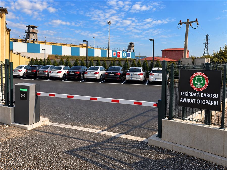 TEKİRDAĞ CEZA İNFAZ KURUMU AVUKAT OTOPARK PROJESİNDE İLK ADIM ATILDI