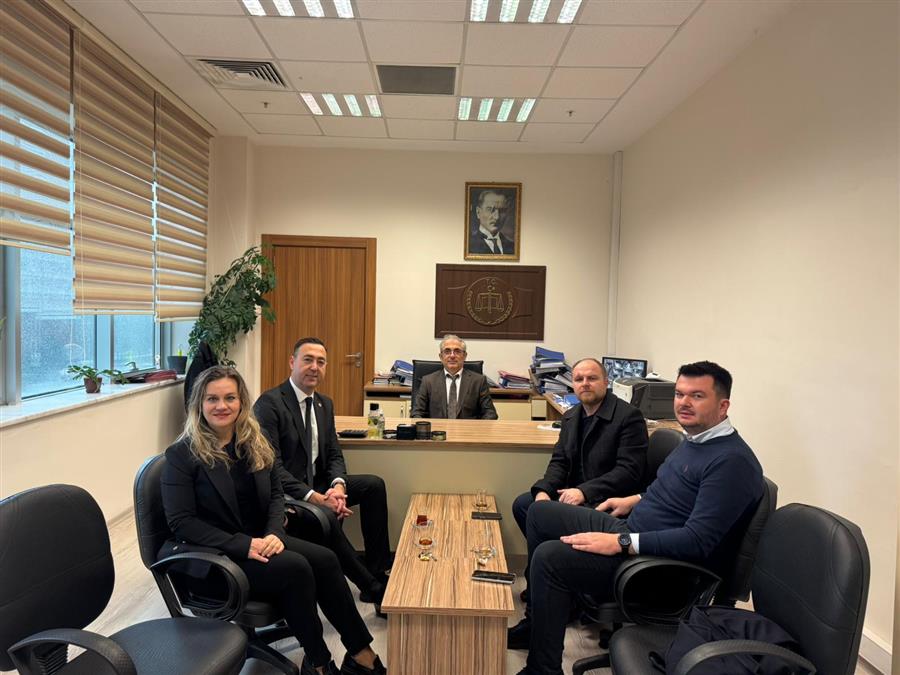 Çorlu İcra Müdürü Cemil Yamiç’e Ziyaret