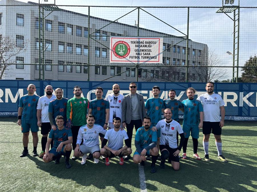 Tekirdağ Barosu Halı Saha Futbol Turnuvası Başladı