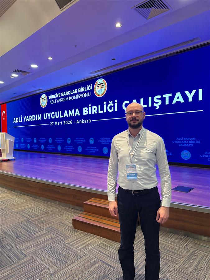 TBB ADLİ YARDIM UYGULAMA BİRLİĞİ ÇALIŞTAYINA KATILIM SAĞLANDI