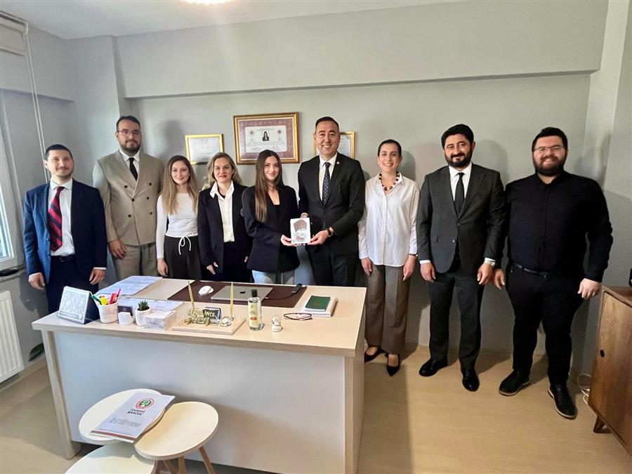 Tekirdağ Barosu’na Katılan Meslektaşlarımıza Ziyaret