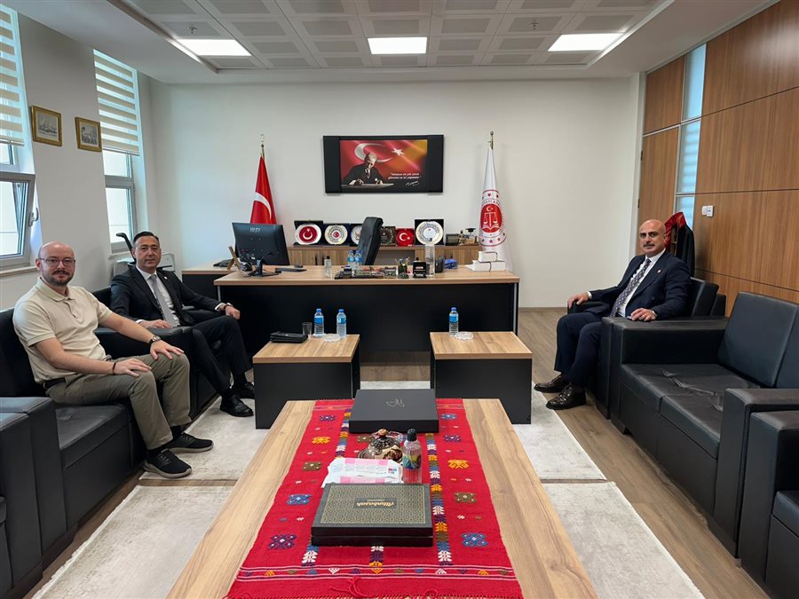 TEKİRDAĞ CUMHURİYET BAŞSAVCI VEKİLİ SAYIN HALİT GÜNDOĞDU İLE MESLEKİ KONULARA İLİŞKİN GÖRÜŞME GERÇEKLEŞTİRİLDİ